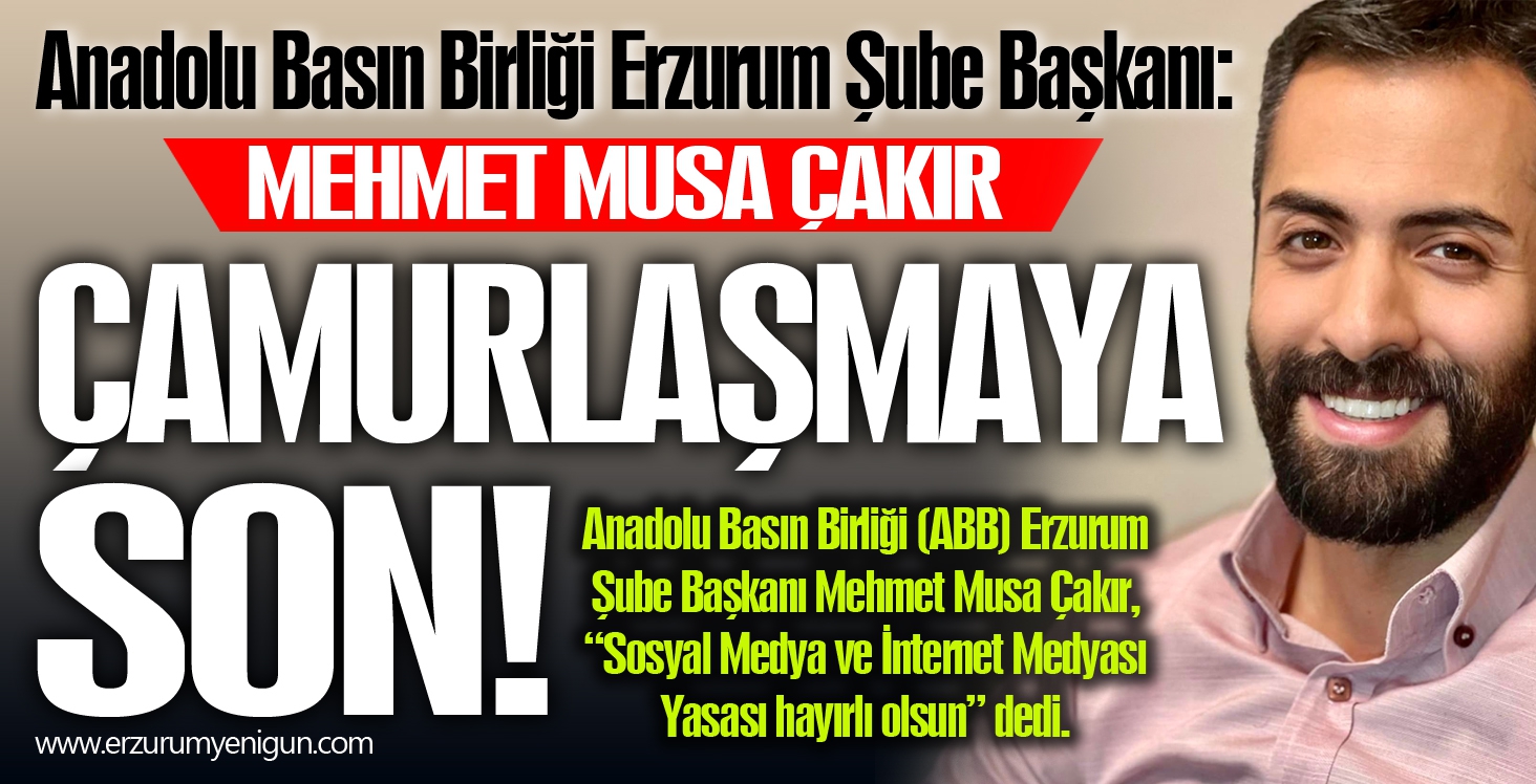 Başkan Çakır: ÇAMURLAŞMAYA SON!