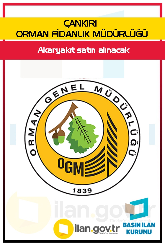 ÇANKIRI ORMAN FİDANLIK MÜDÜRLÜĞÜ