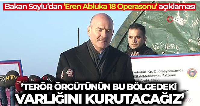 İçişleri Bakanı Süleyman Soylu: 'Lice'de 21 ila 24 arası terörist olduğunu biliyoruz'