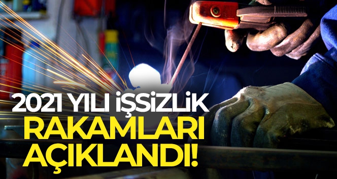 İşsizlik oranı 2021 yılında yüzde 12 oldu