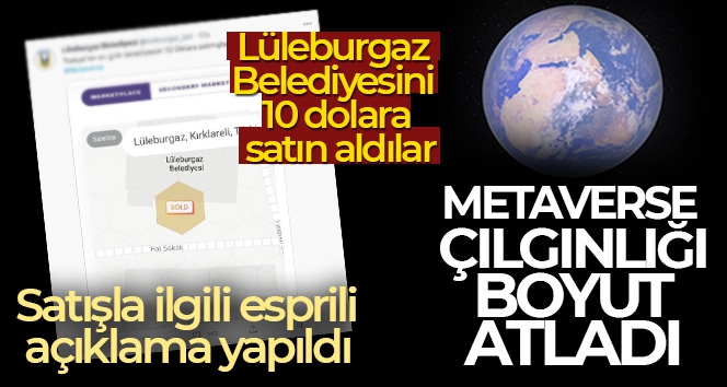 Lüleburgaz Belediyesini 10 dolara satın aldılar