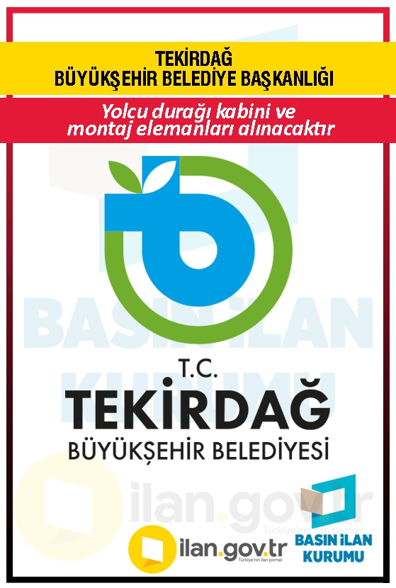 TEKİRDAĞ BÜYÜKŞEHİR BELEDİYE BAŞKANLIĞI 