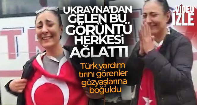 Ukrayna'dan gelen bu görüntü herkesi ağlattı